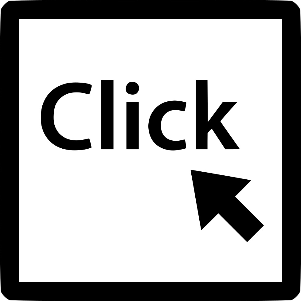 Arrow Click Mouse Track Point Pointer Online Comments - Click Software Logo (980x980), Png Download