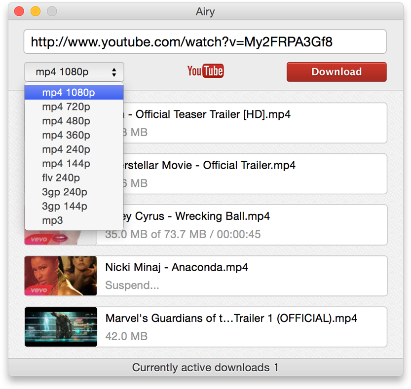 Capturing Youtube Videos - Airy Mac (910x910), Png Download