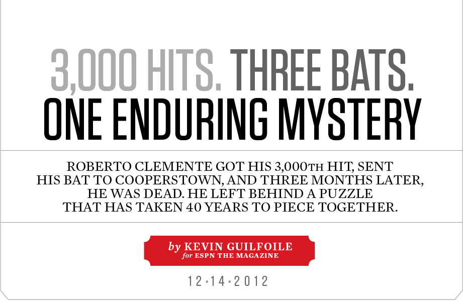 Roberto Clemente Got His 3,000th Hit, Sent His Bat - Crisis Ministry (921x599), Png Download