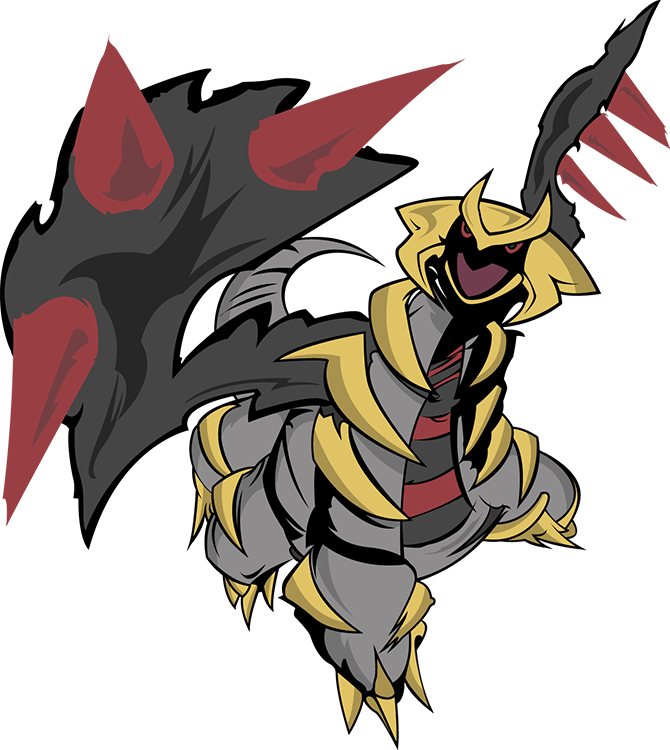 Giratina's Altered Forme - Giratina Altered Form (670x750), Png Download