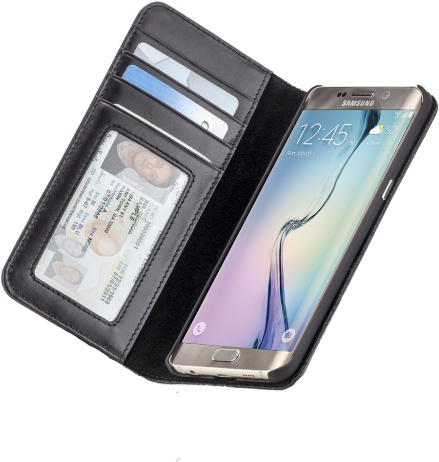 Next - Case-mate Wallet Folio Case For Samsung Galaxy S6 Edge (1000x1000), Png Download