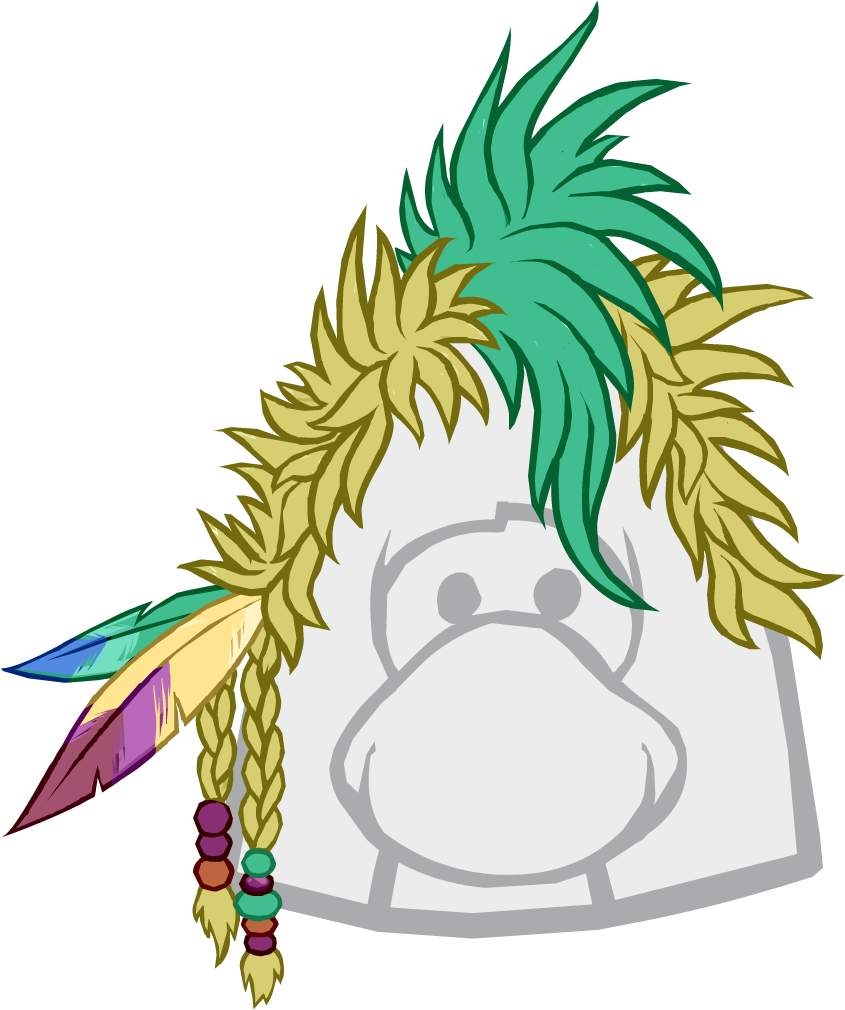 The Paradise Punk Icon - Club Penguin Merry Walrus Id (845x1010), Png Download