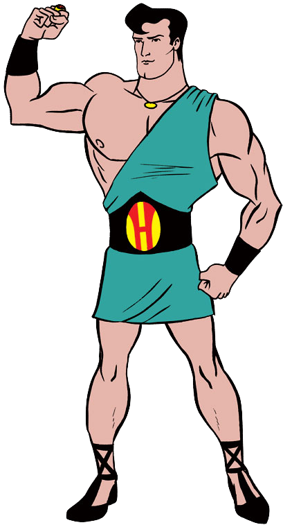Mighty Hercules (409x757), Png Download