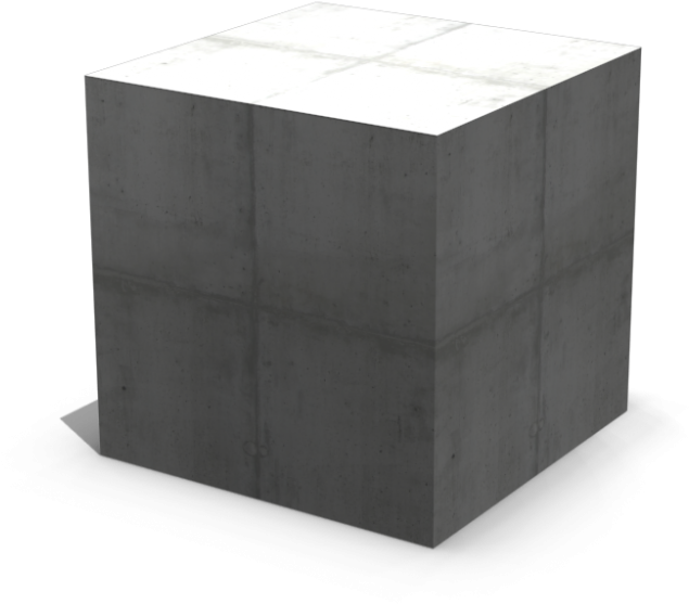 Cube 3d Png Clipart Transparent Download - Bong (1000x1000), Png Download