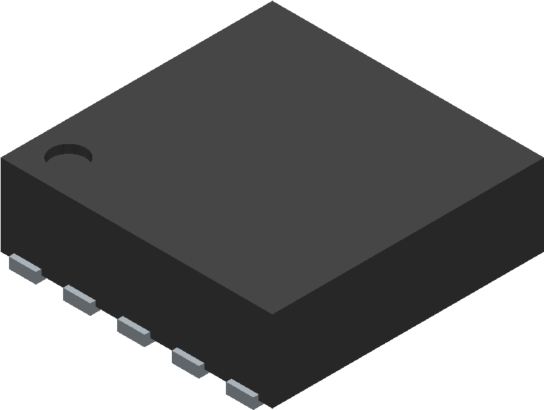 Tps7a9001dskt - Texas Instruments - 3d Model - Small (800x800), Png Download