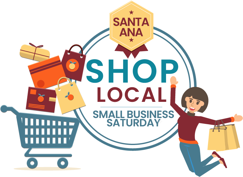 Remember To Shop Local, Shop Santa Ana On Small Business - 職場 團購 (810x596), Png Download
