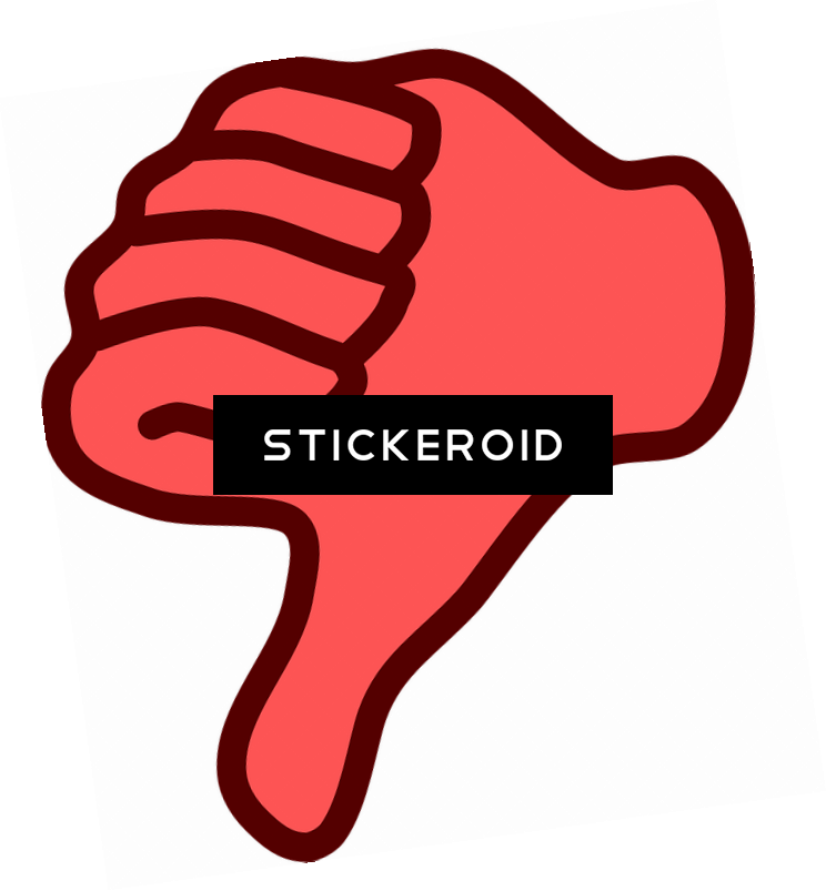 Dislike - Thumb Down (744x803), Png Download