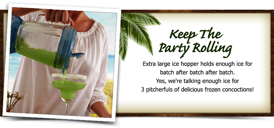 Margaritaville® Key West™ Frozen Concoction Maker® (960x449), Png Download