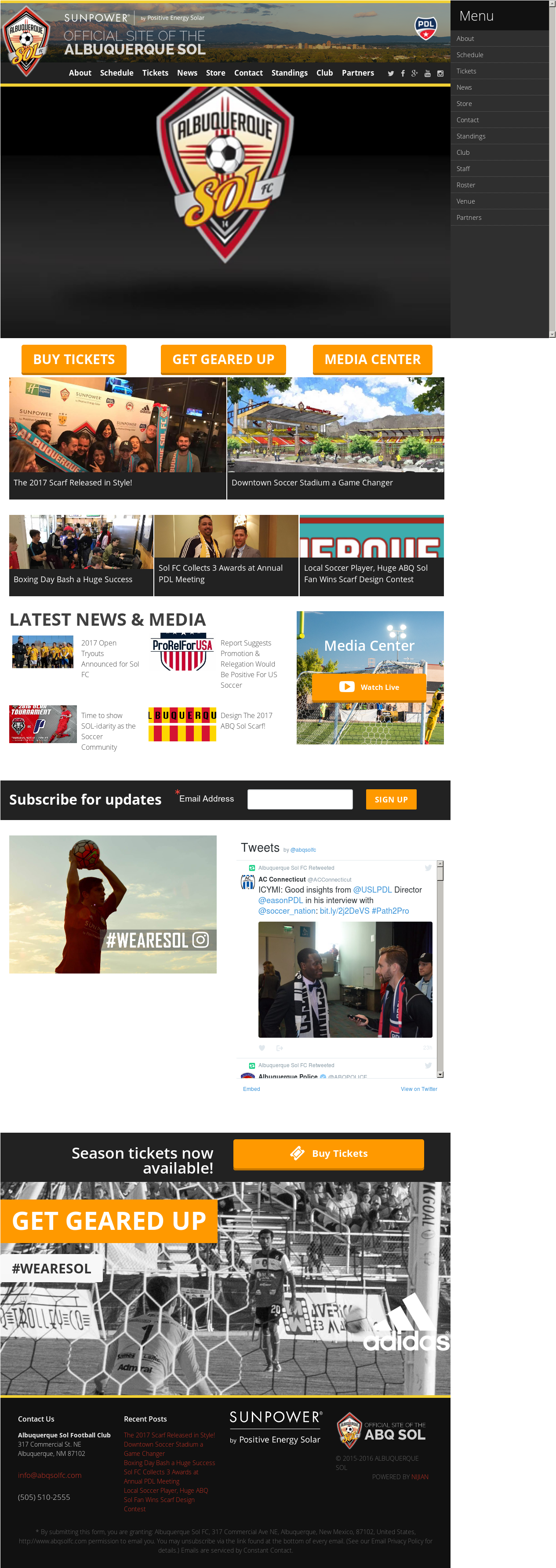 Albuquerque Sol Logo Png Clipart Freeuse - Albuquerque Sol Fc (1400x3565), Png Download