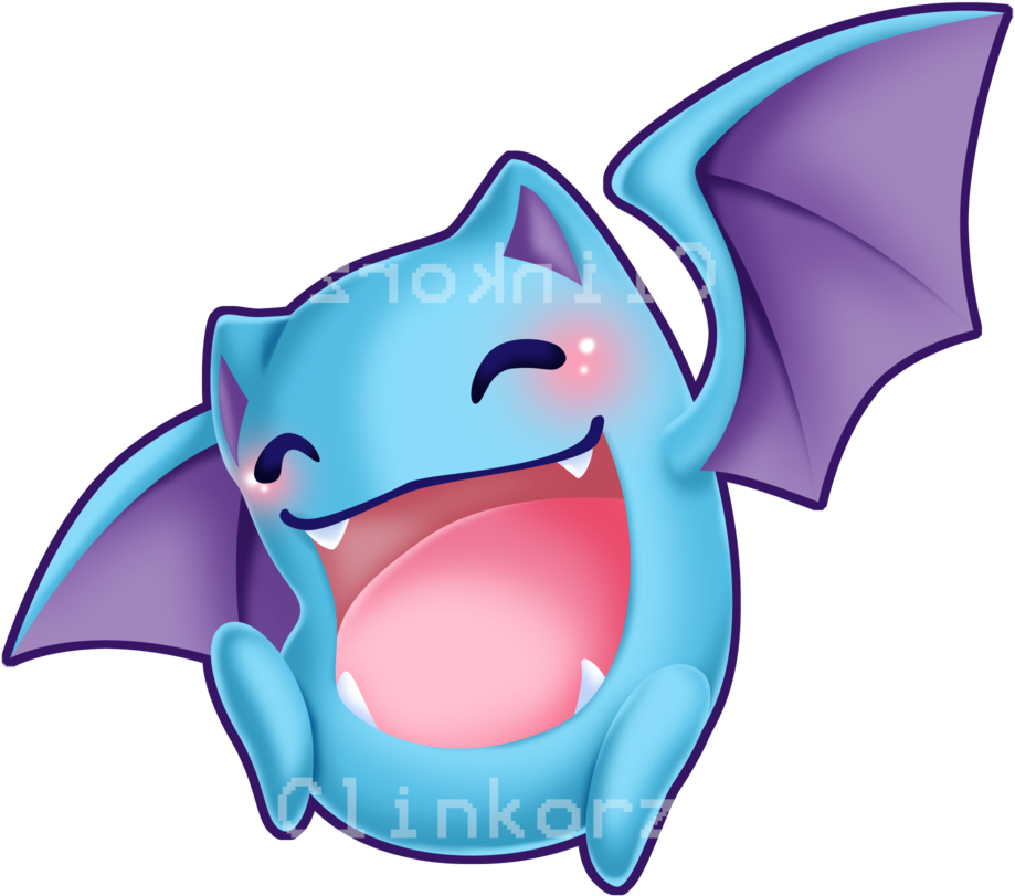 042 Golbat - Golbat Chibi (1000x1000), Png Download