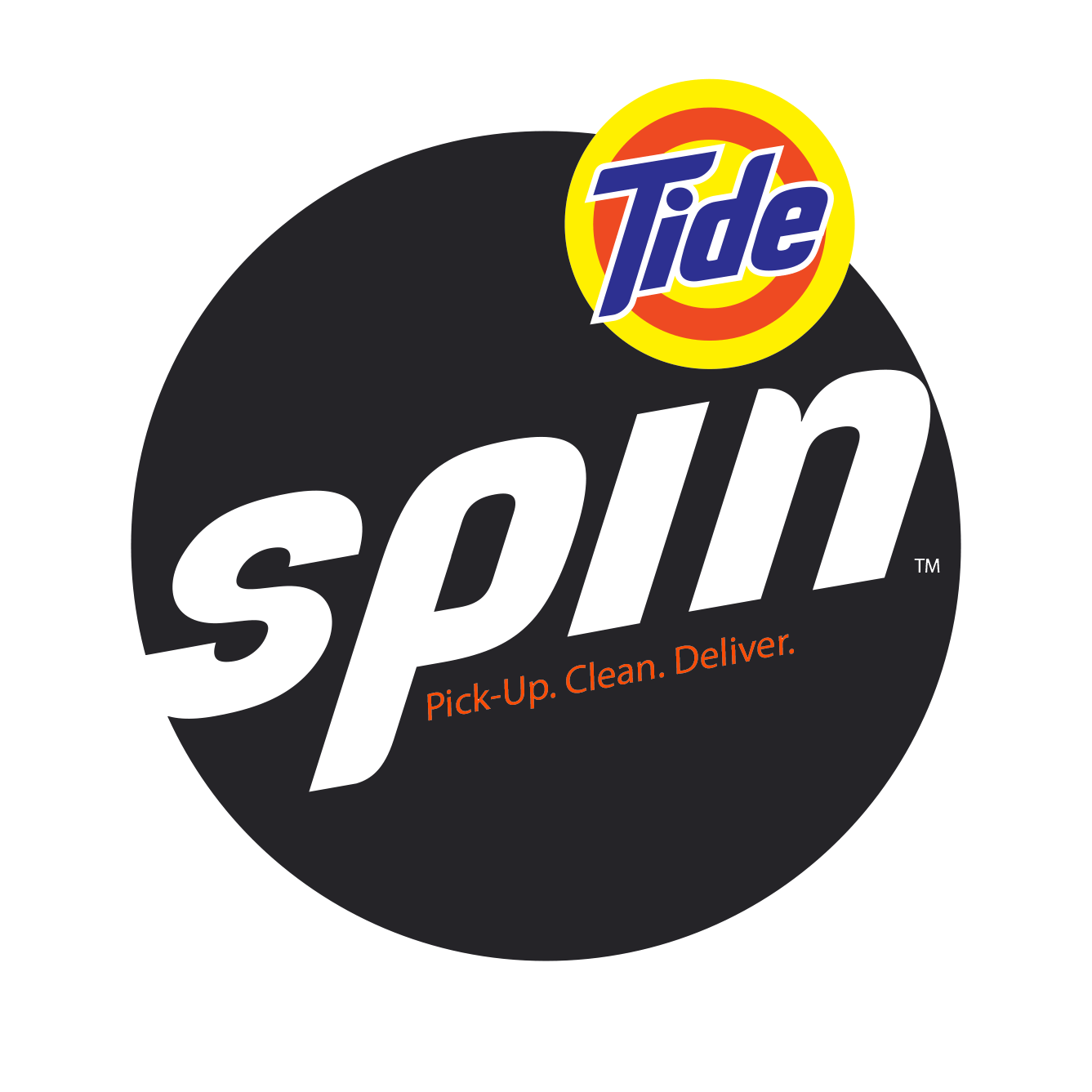 Tide Spin Logo (1337x1337), Png Download