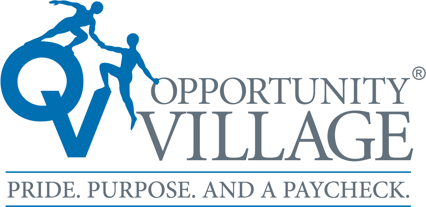 Opportunity Village Logo (1800x1200), Png Download