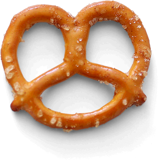 Introducing Our Delicious Flavors - Transparent Pretzel Png (600x579), Png Download