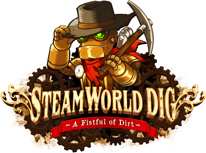 Steamworlddig Rusty Banner Big - Steam World Dig 1 (682x507), Png Download