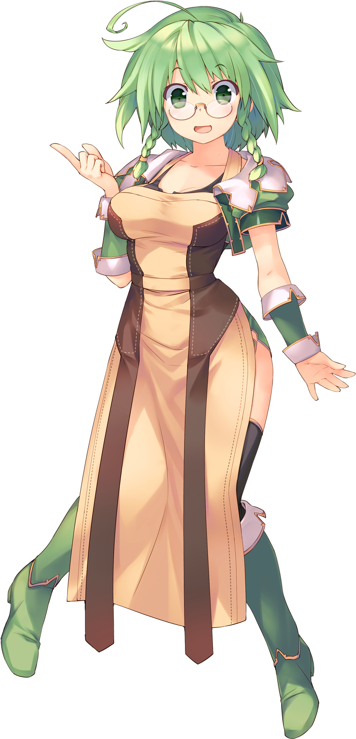 Click For Full Sized Image Monica Macy - Dungeon Travelers 2 Monica (848x1484), Png Download