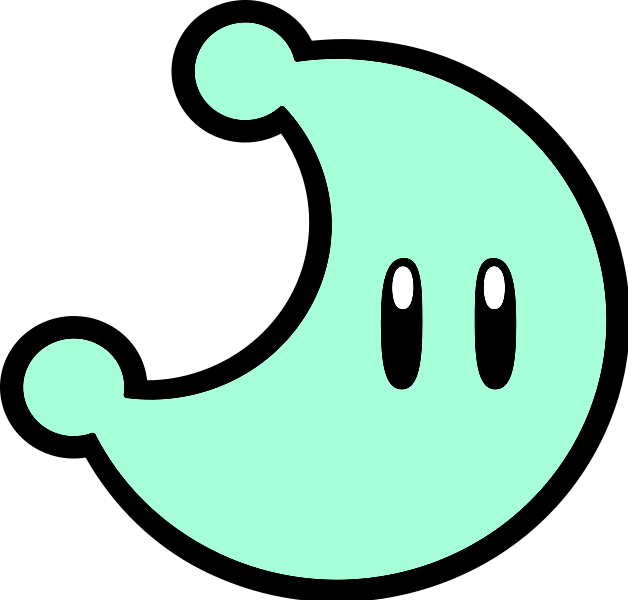 Moon Orbit - Super Mario Odyssey Power Moon (628x600), Png Download