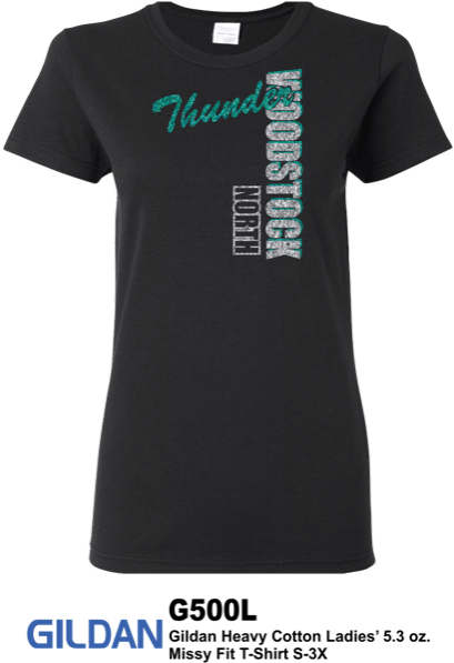 Thunder North Ladies T-shirt - 40th Birthday Shirts (600x600), Png Download