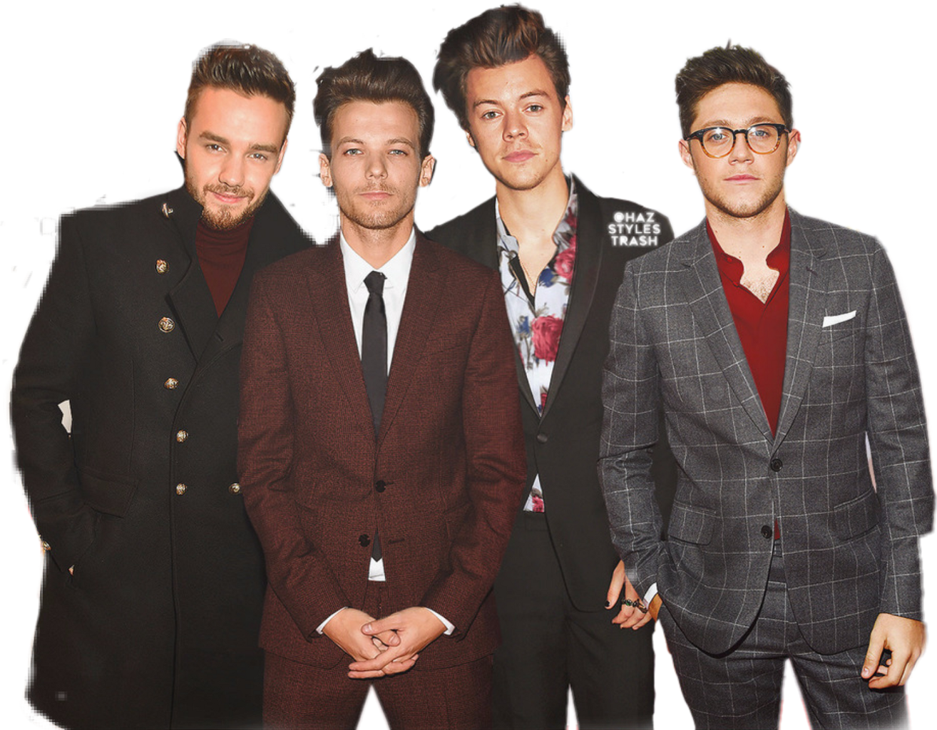 One Direction Harrystyles Niall Horan Liam Payne Louis - One Direction 2017 Manip (1314x1024), Png Download