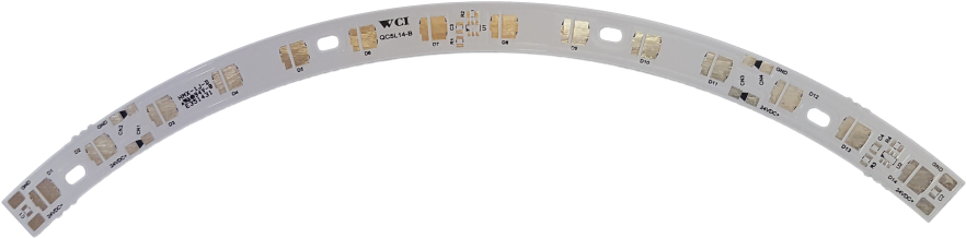 Metal Core 1/4 Circle 19 Led - Arch (1200x675), Png Download