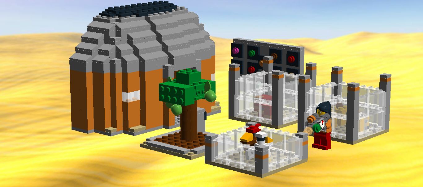 "the Ranch," From Slime Rancher - Slime Rancher Lego (1366x606), Png Download