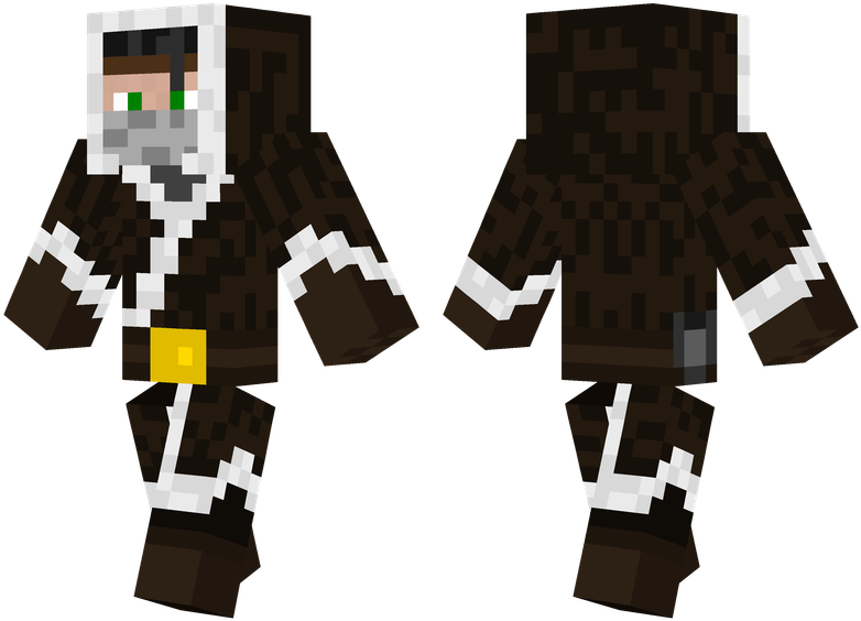 Arctic Explorer - Jules Winnfield Minecraft Skin (804x576), Png Download