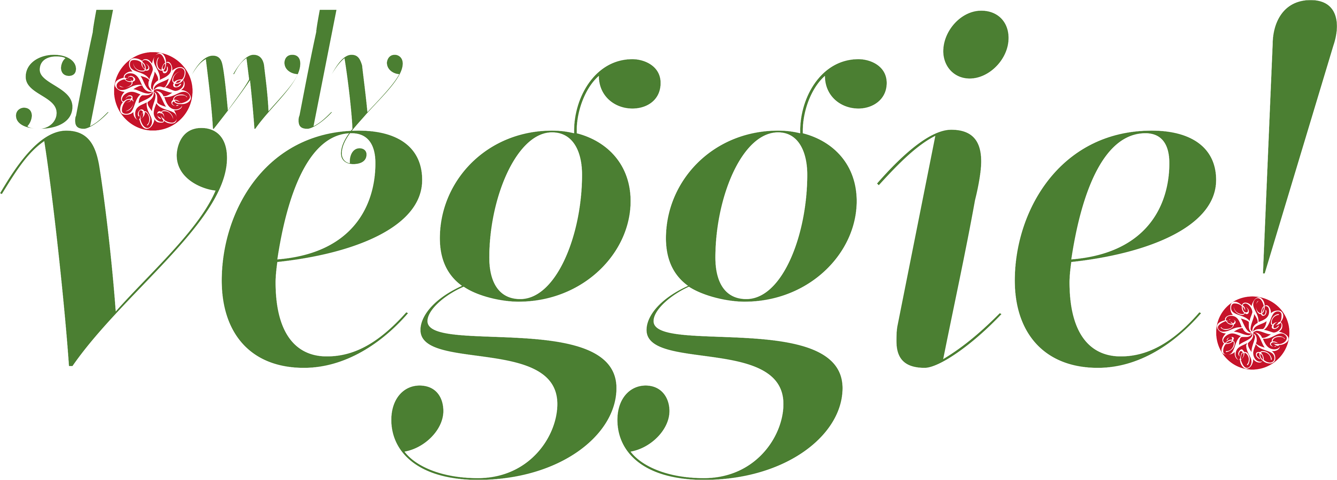 Logo Slowly Veggie - Slowly Veggie (4451x1600), Png Download