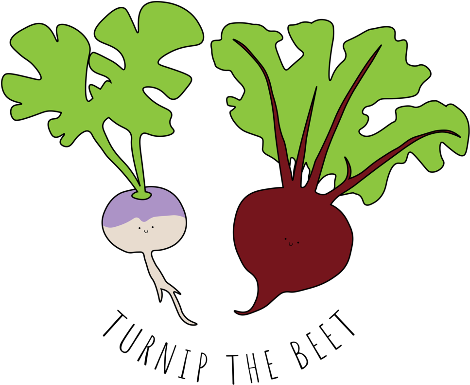 Turnip-01 - Vegetable Puns (1000x1000), Png Download