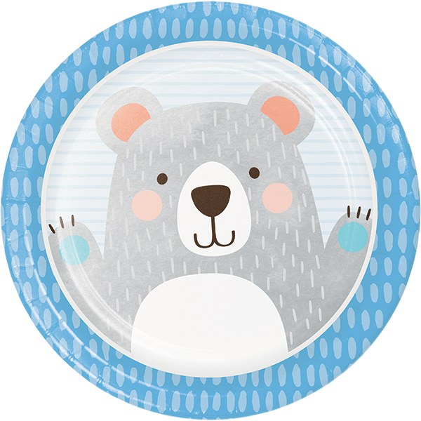 Bear Dinner Plates - Bear (600x600), Png Download