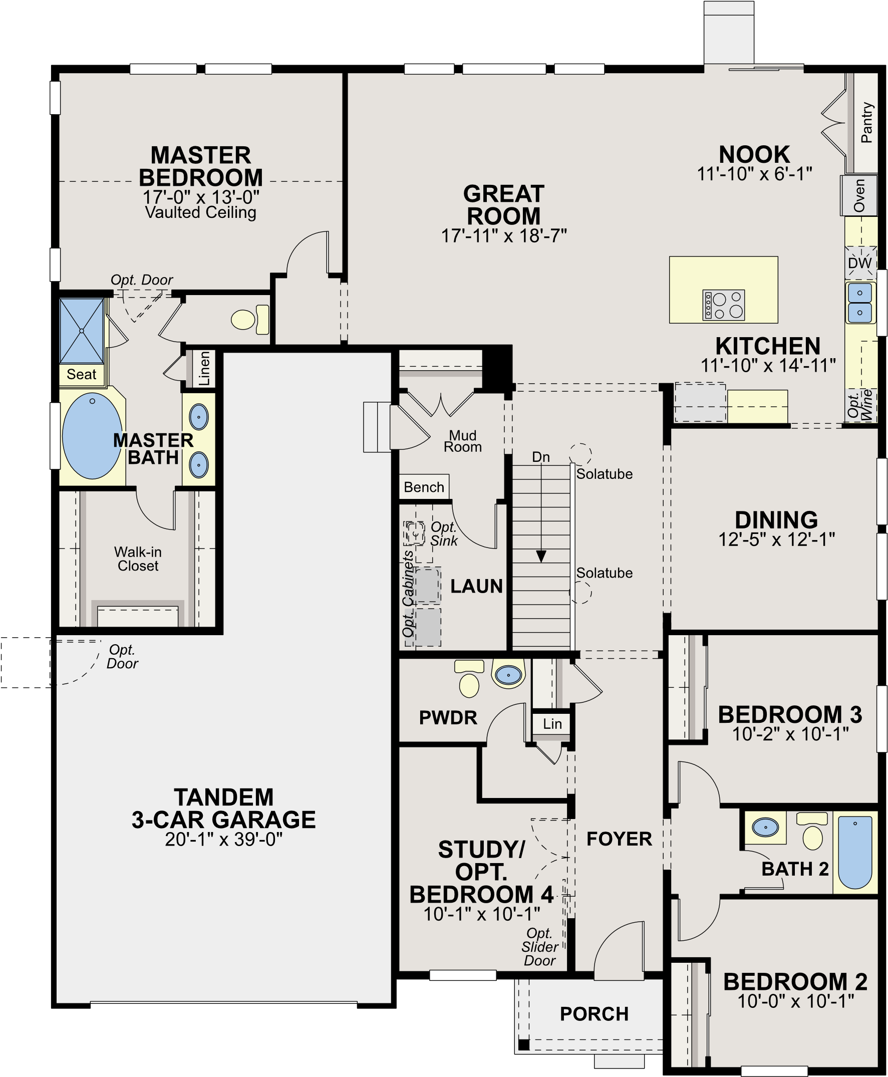 1 - - Floor Plan (2000x2667), Png Download