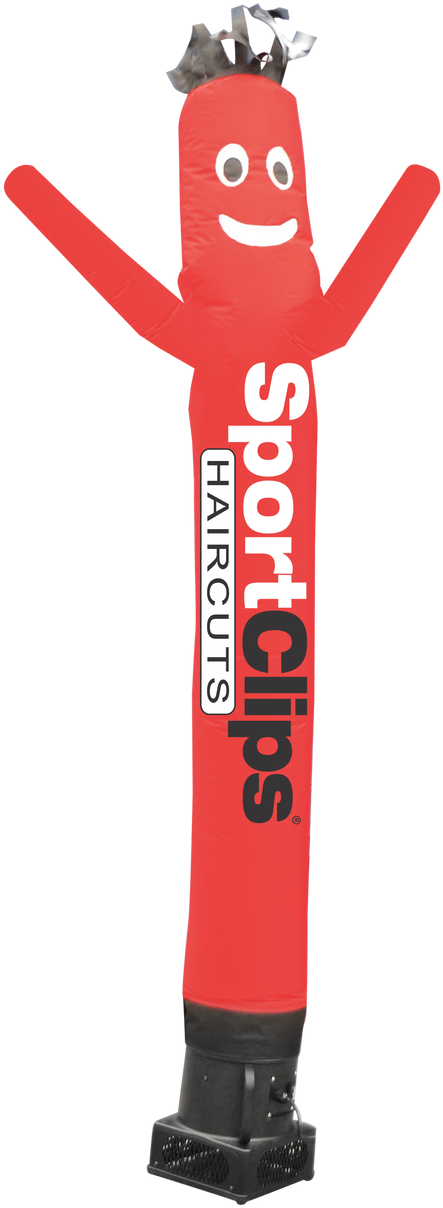 6ft Airdancer Sportclips Red - Sport Clips (1280x1280), Png Download