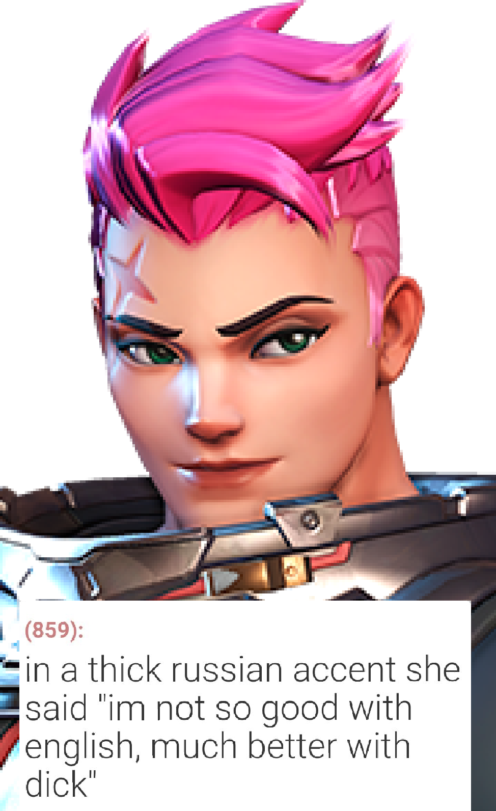 Texts From Overwatch Zarya Overwatch Zarya - Video Game (974x1592), Png Download