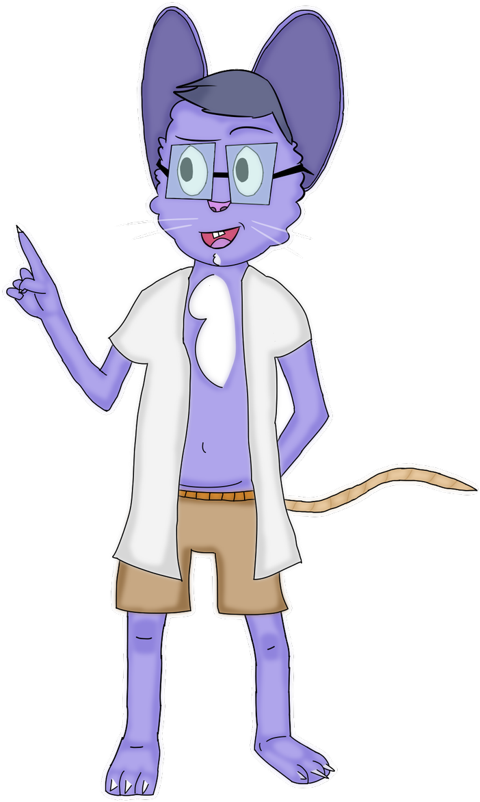 His Name's Joseph, And He's The Epitome Of "lab Rat - Cartoon (800x1200), Png Download