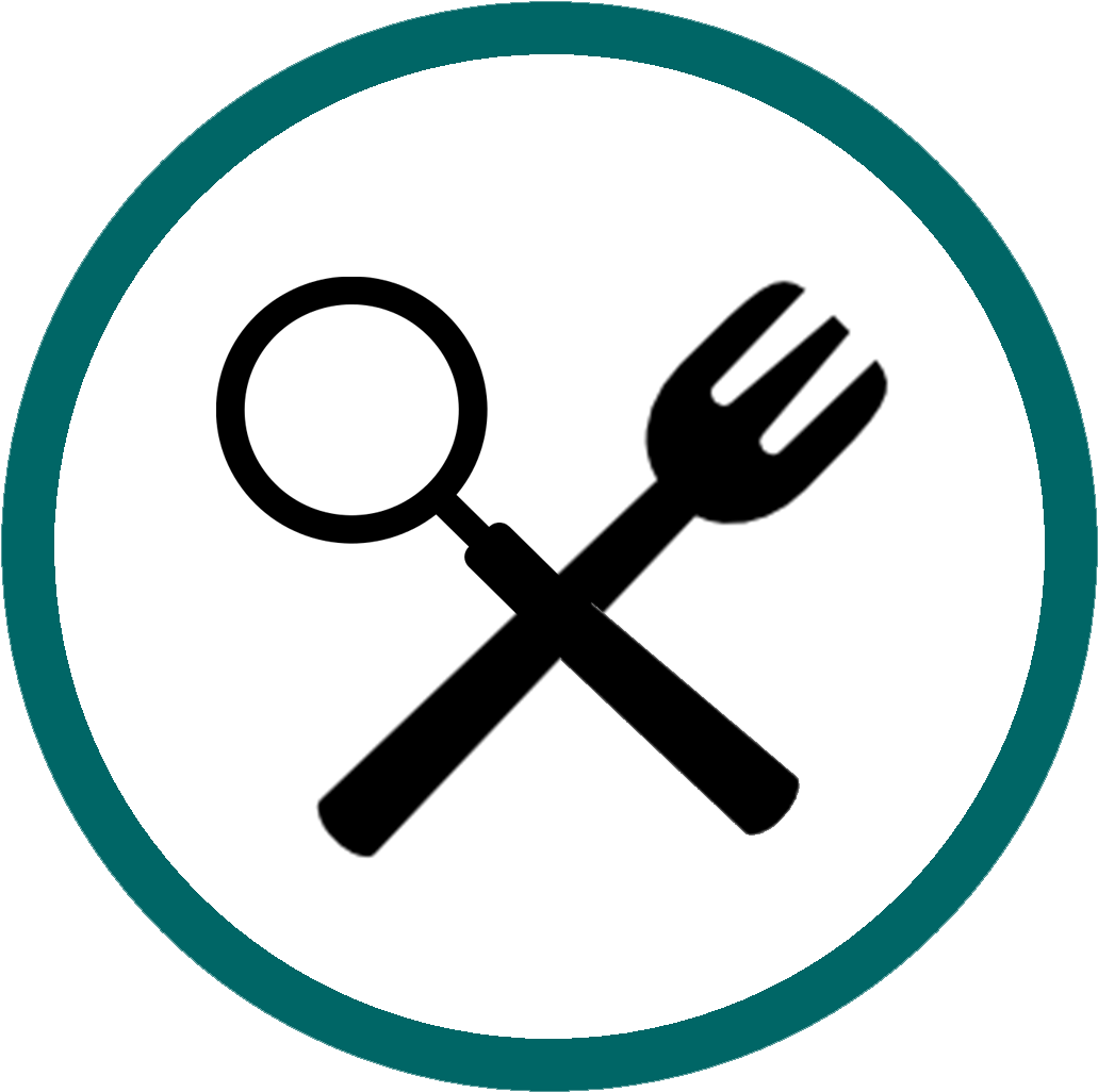 Eat Nature, It's Yummy - Panneau Code De La Route Restaurant (1125x1073), Png Download