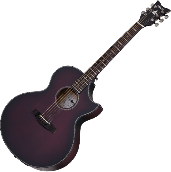 Schecter Orleans Stage Acoustic (558x560), Png Download