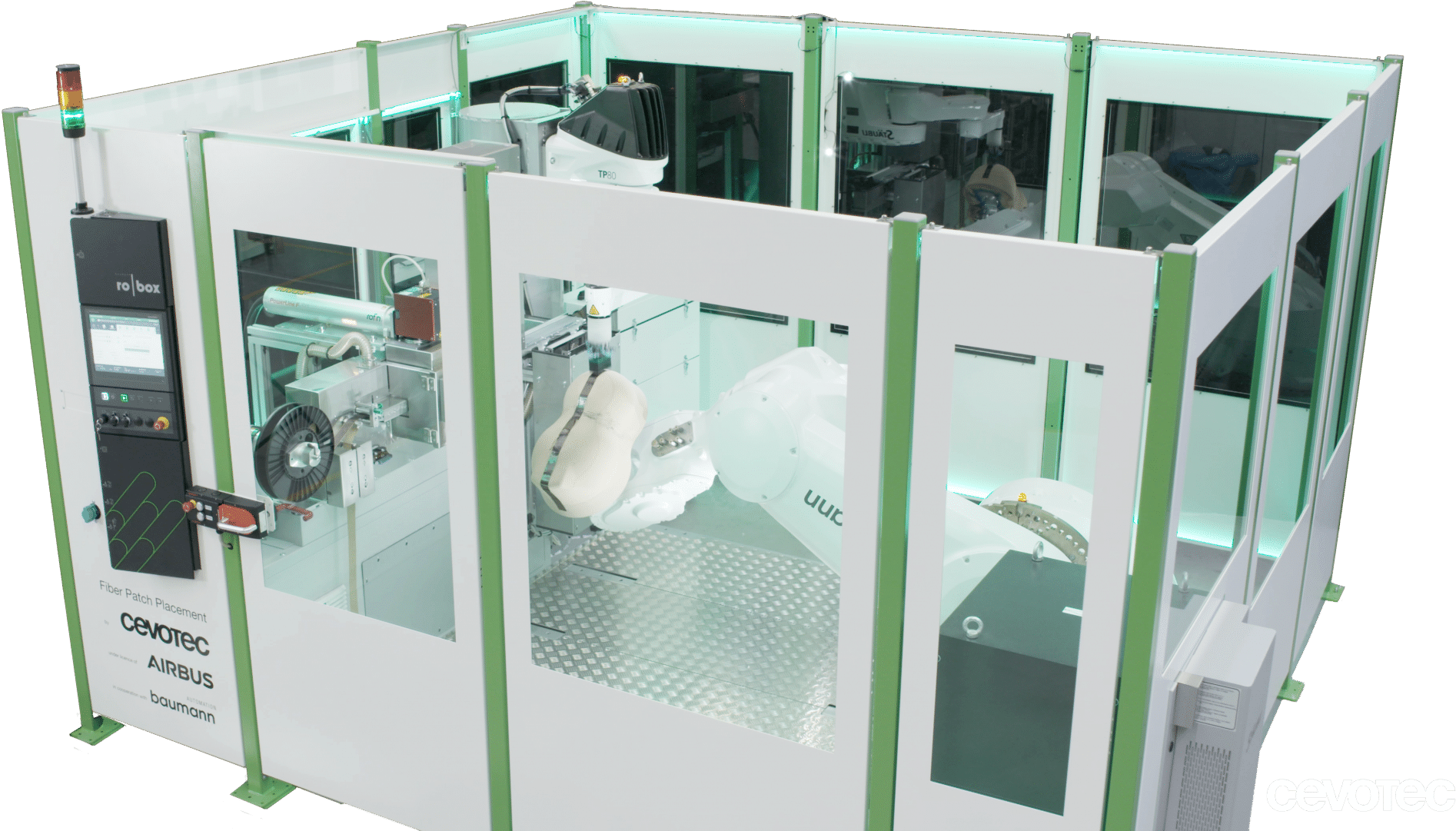 Cevotec Samba Preforming System - Machine (2000x1118), Png Download