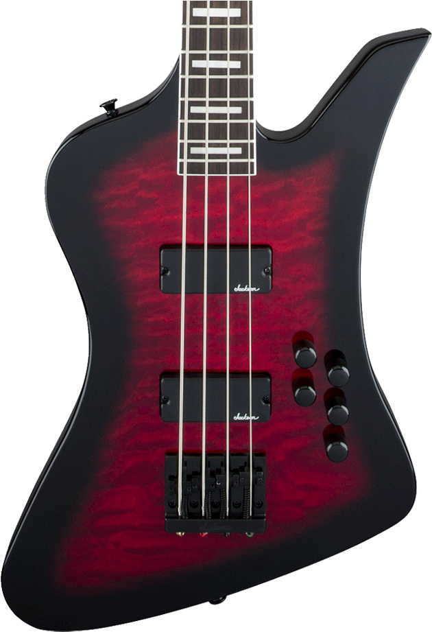 Jackson Js Series Kelly Bird Js3q Electric Bass - Jackson Js Kelly Bird (1000x1000), Png Download