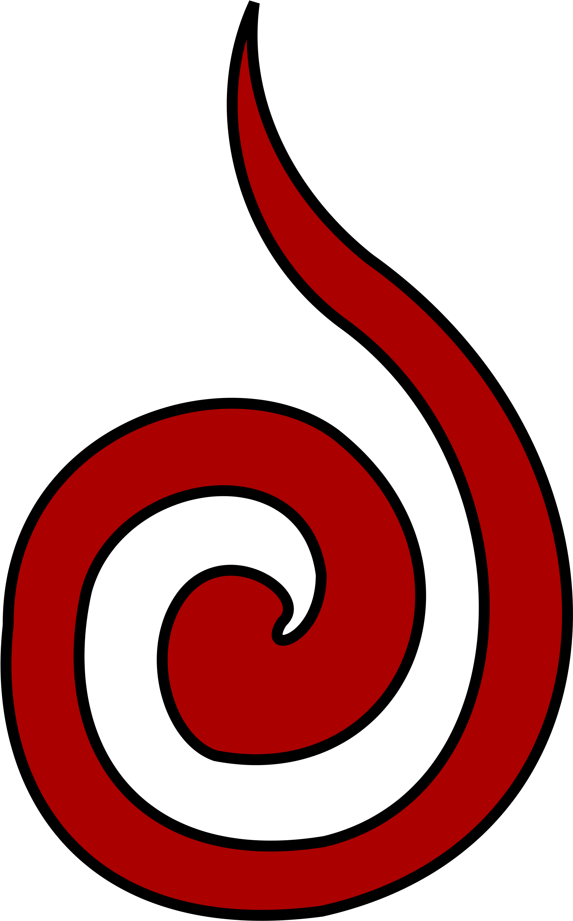Open - Naruto Uzumaki Logo (2000x3202), Png Download