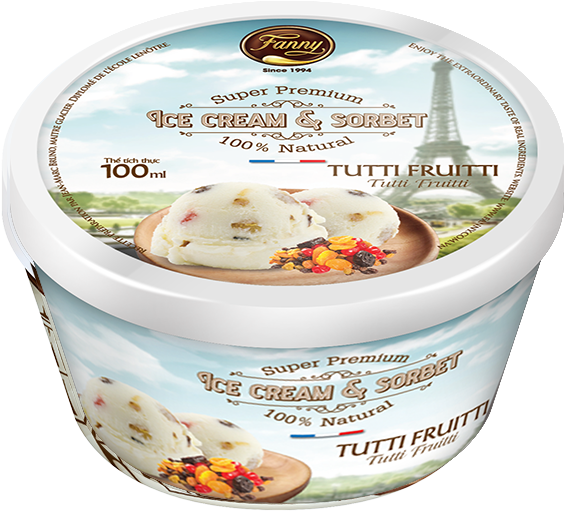 Fanny Tutti Frutti 100ml - Fruit (900x900), Png Download