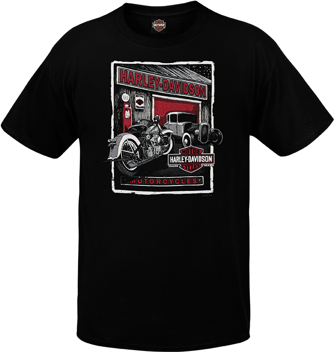 Grunge Garage Graphic Tshirt Lone Wolf Harley Davidson - Sign Language Club Shirts (720x720), Png Download