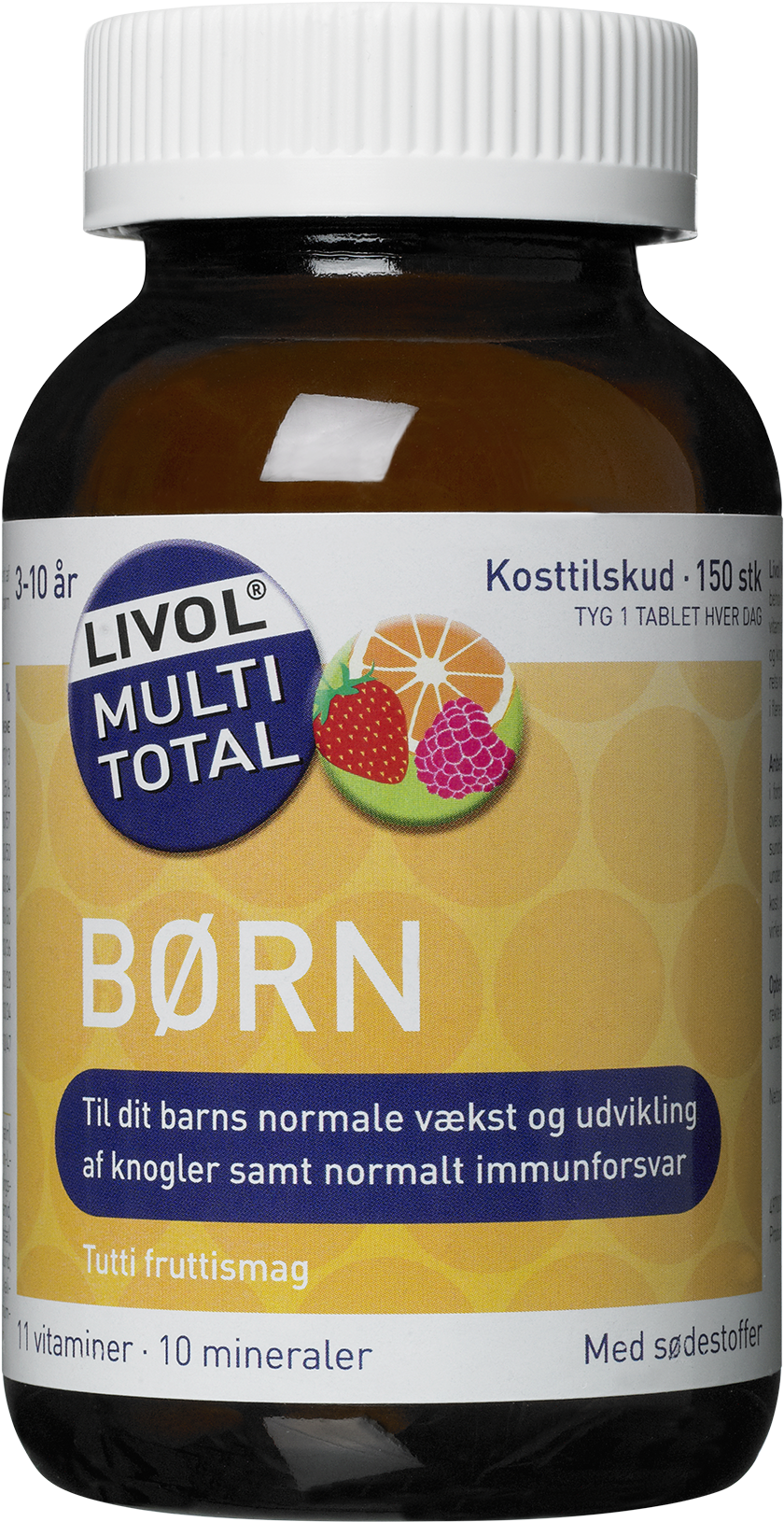 Livol Multi Total Gravid (200 Tabletter) (962x1772), Png Download