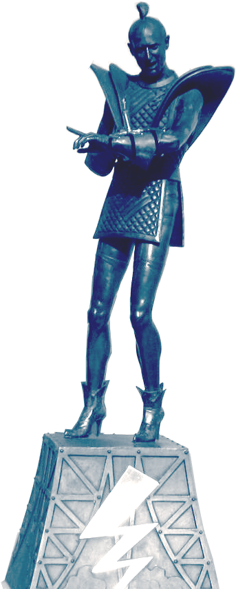 The Riff Raff Statue - Statue (371x888), Png Download