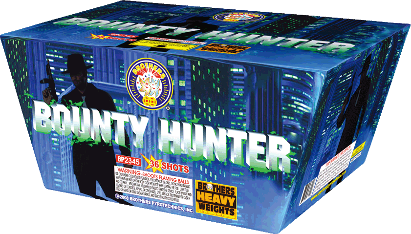 Bounty Hunter - Brothers Fireworks (841x479), Png Download