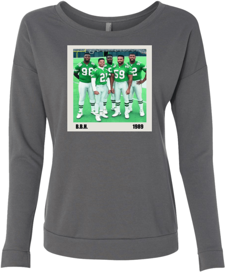 Buddy's Bounty Hunters 1989 Next Level Ladies' French - Sweatshirt (900x900), Png Download