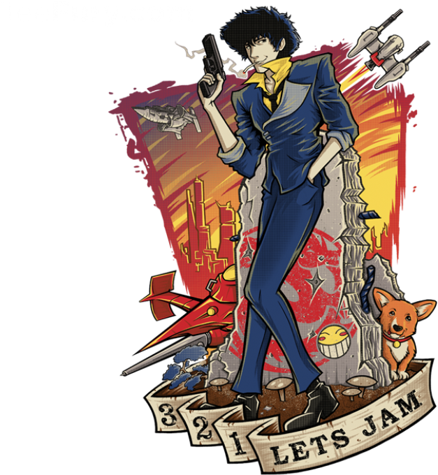 Bounty Hunter Blues - Illustration (799x706), Png Download