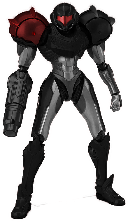 Steel The Bounty Hunter , - Metroid Prime 3: Corruption (550x800), Png Download
