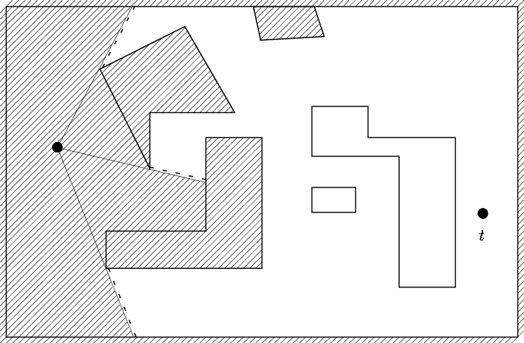 Illumination Edges Are Drawn With Fat Broken Lines - Diagonale Nadelstreifen - Aqua Und Marine Papierservietten (756x495), Png Download