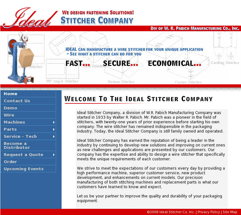 Idealstitcherco Competitors, Revenue And Employees - Web Page (1024x768), Png Download