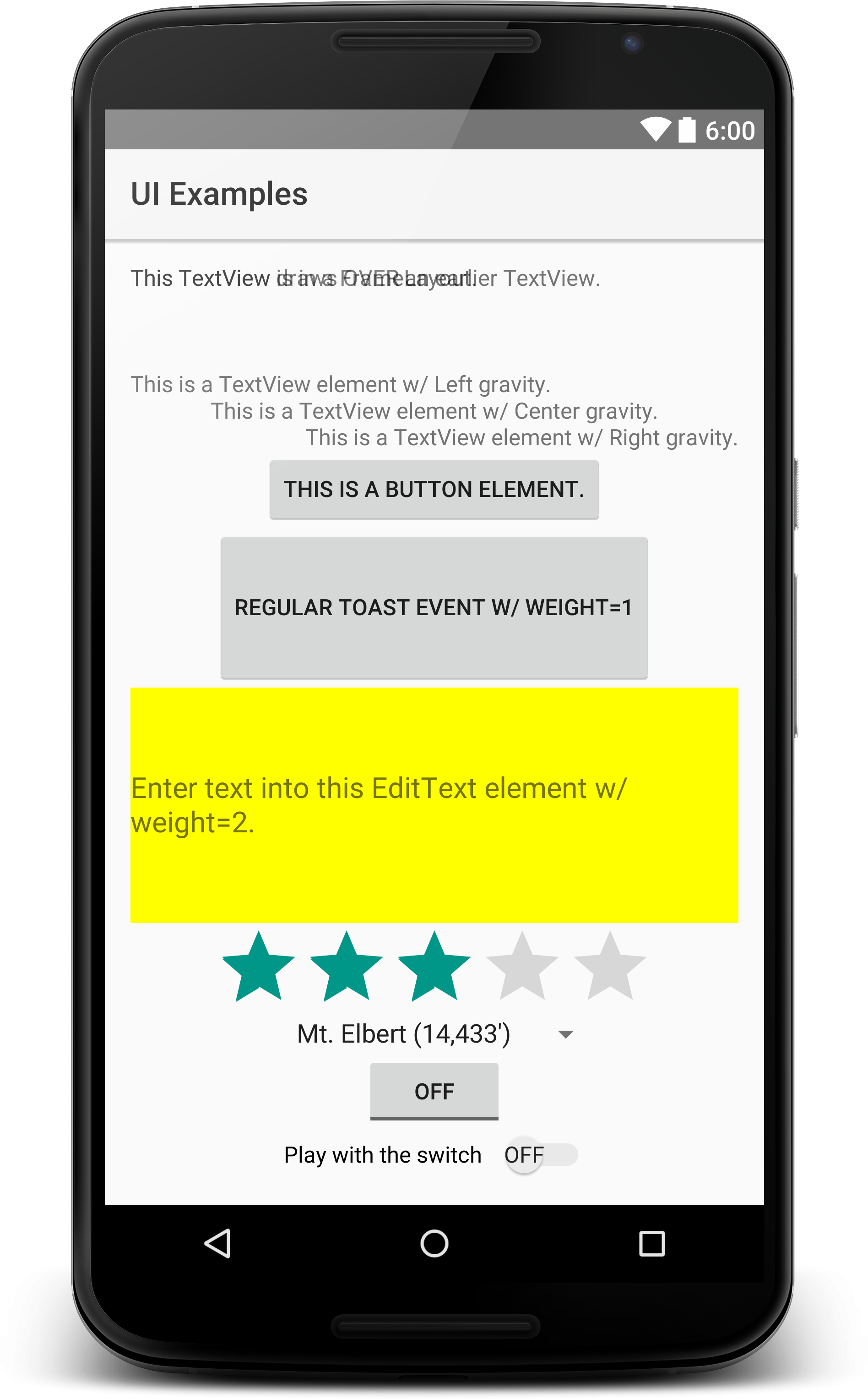 User Interface Examples, - Android (1896x3054), Png Download