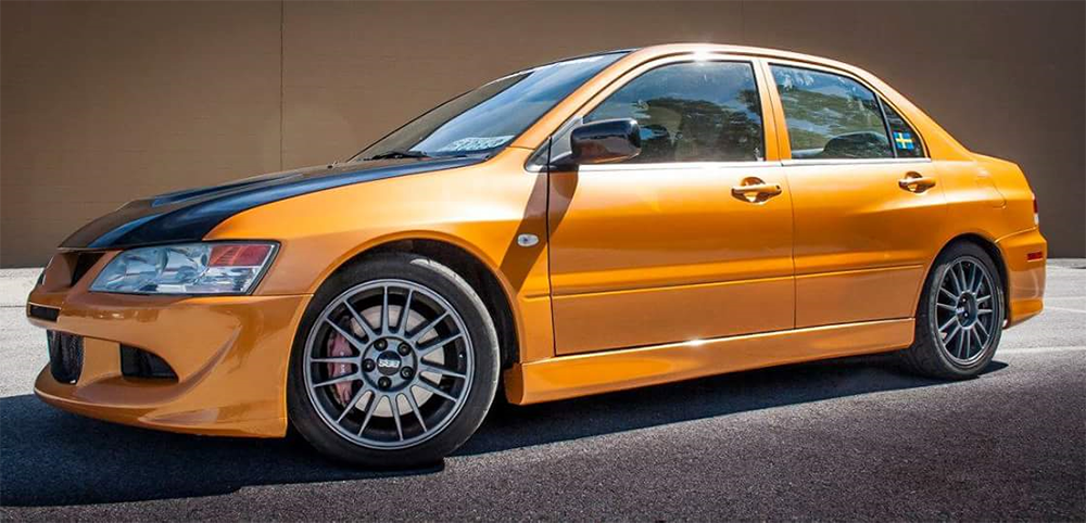 Mitsubishi Lancer Car Wrap By Image360 Harrisburg East - Mitsubishi Lancer Evolution (1000x482), Png Download