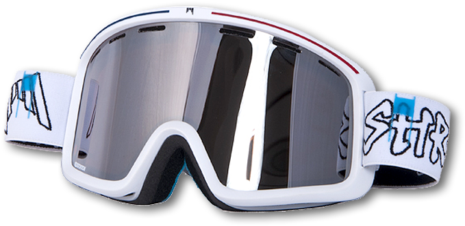 Shred Goggles Monocle Basher White (750x750), Png Download